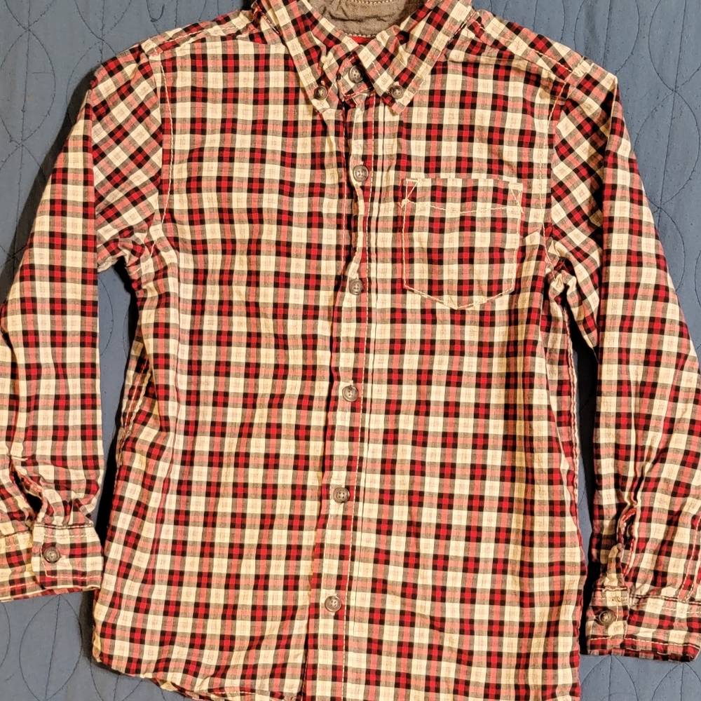 Oshkosh Plaid Button-Down